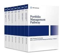 2025 CFA Program Curriculum Level III Portfolio Management Box Set by CFA Institute CFA Institute (Auteur)