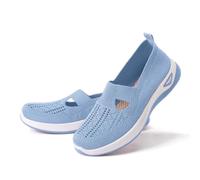 2025-Chaussures de marche dames légères larges h meshedpedic chaussures pieds nus baskets été respirant mousse à mémoire de forme infirmière chaussures de sport chaussures d'été en plein air baskets