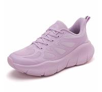 2025 Chaussures Femmes de Travail Baskets Compensées Femme décontractées en Toile Chic Mode Jogging Peu Profondes pour La Marche Quotidienne