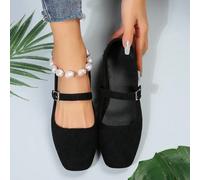 2025 Chaussures plates vintage françaises d'automne avec bride à la cheville, style fée Babies. Nouvelles chaussures à bout carré à col bas du printemps, ballerines CN35,CN36,CN37,CN38,CN39,CN40,CN41,