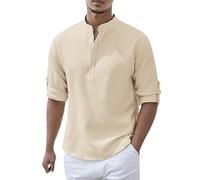 2025 Chemise Ete Homme de Travail Carreaux Simple Boutonnage Casual Classique col Montant brodée Décontractée Vetement