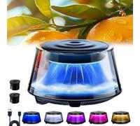 2025 Cloud Mist Car Diffuser Auto On/Off, Car Air Freshener Premium Scenic Fragrance Car Freshener, Rechargeable, Adjustable Intensity (Oranges,2 replacement)