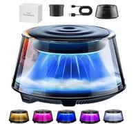 2025 Cloud Mist Car Diffuser - Auto On/Off, Smart Car Air Freshener, 5 Ambient Light, Long Lasting Automotive Air Fresheners, Adjustable Intensity (Gardenia White Tea)