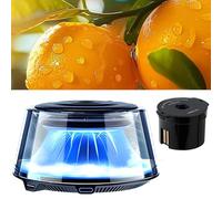 2025 Cloud Mist Car Diffuser, Auto on/Off, Smart Car Air Freshener, 5 Ambient Light, Long Lasting Automotive Air Fresheners(Love Orange Pomelo Plus Supplement)