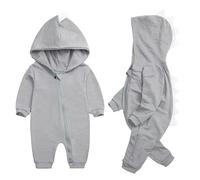 2025 Combinaison en Polaire pour bébé Hiver Zippée avec Oreilles d'ours Manteaux Vêtements Outerwear Veste à Volants Floral Imprimer Bowknot Combinaison à Capuche Bébé en Peluche