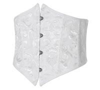 2025 Corset Femme - Corsets d'entraînement Taille Dentelle Ventre Plat Corset Top Corset Bustier en Dentelle Femme Deguisement Grande Taille Corset Blanc Dentelle pour fête