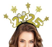 2025 Couvre-chef - Vacances en or étincelant très résistant, accessoire de costume de protection, accessoires photo de célébration, étui anti-poussière, décoration de fête cosplay | Décoration de rest