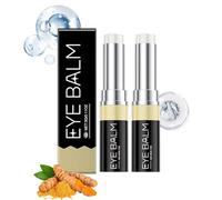 2025 : Crème au curcuma pour atténuer les poches en quelques minutes, Sérum anti-poches, Baume contour des yeux en stick, Hydratation intense pour tous types de peau (2pcs)