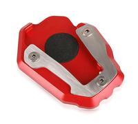 2025 CRF1100L Motorcycle Side Stand Enlarge Kickstand Plate Enlarger Side Stand Extension Compatible with CRF1100L Africa Twin/Adventure Sports/Adventure Sports ES/Adventure Sports DCT (Red)