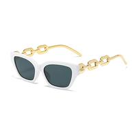 2025 Designer Retro Cat Eye Fashion Street Photography Lunettes de soleil d'ombrage (couleur : H, taille : moyen)