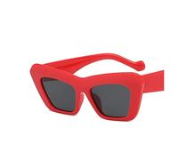 2025 Designer Triangle Cat Eye Lunettes de soleil rétro Hip Hop pour hommes et femmes d'extérieur (couleur : G, taille : 1)