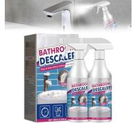 2025 Détachant pour taches tenaces - Multifonction - Pour cabine de douche - Détartrant puissant - Nettoyant extra puissant pour salle de bain - Produit de nettoyage pour les canalisations en verre