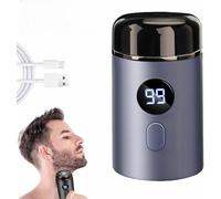 2025 Easy Rasoir Trim Partie Intime Femme Homme, Pro Rasoir Save Edge Rasoir, Lavable Sans Fil Usb Voyage (Gris)