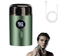 2025 Easy Rasoir Trim Partie Intime Femme Homme, Pro Rasoir Save Edge Rasoir, mini rasoir electrique homme, Lavable Sans Fil Usb Voyage (Vert)