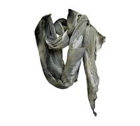 2025 Écharpe de teinture de cravate Charme artistique Écharpe fine Accessoire Vintage Écharpe pour vêtements d'extérieur Vêtements Écharpe légère, Bleu gris., taille unique
