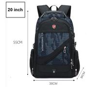 2025 Étanche 17/20 Pouces Sac À Dos Pour Ordinateur Portable Hommes Avion Voyage Sac À Dos Femmes Oxford Sac À Dos Mâle Sac D'École Moderne Mochila