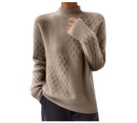 2025 Femme Pull Chic et Elegant en Laine Ample Pulls Cachemire Femmes Pas Cher, Chaud, LéGer, Manches Longues, Chic, Col V, Et Elegant, Elástique Top, Pull en Tricot, Vetement Solde Chemisier Top