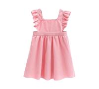 2025 Fille Robe Élégante Tutu Robes Maxi pour Filles Printemps sans Manches Enfant Filles Bretelles Robe Danse Fête Princesse Robes Vêtements Pull Torsadé Gilet Dress 2-10 Ans Pas Cher