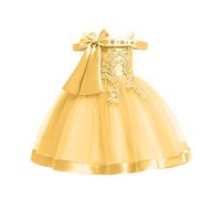 2025 Filles Robes de Soirée Enfant Robe de Princesse sans Manches Robe Enfant Fille été Princesse Bowknot pour Anniversaire Formel fête Mariage Baptême Demoiselle d'honneur Communion