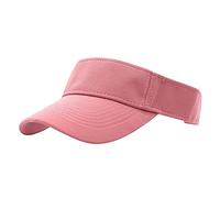 2025-Generisch Pour Femmes Protection Solaire Sports Visière Plage Casquette Réglable Visière Casquettes de Baseball Méchant Buben Club Casquette, Rose, taille unique