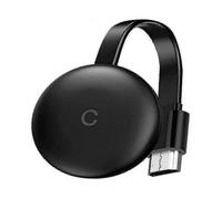 2025 Google Chromecast 3 WiFi Smart TV Stick for Streaming Netflix, YouTube with Wireless HDMI Display