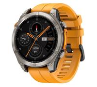 2025 GPS Montre Connectée Homme - Stratos 4 - 1.43 ""AMOLED Ecran Boussole Altimètre Barométrique Lampe de Poche Appel Vocal, Argent