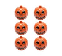 2025 Halloween Pumpkin Candy Box: Trick Or Treat Mini Treat Container Gift Package Chocolate Snacks Holder Props for Halloween Party Supplies Favors(6