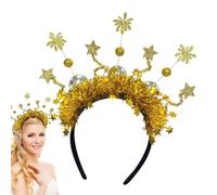 2025 Headband | Glitter Star Headwear | Firework Headband | Glitter Star Firework Headwear | Glitter Sequins Headwear Festival Costume Props Hair Accessories for Adults Kids