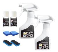 2025 Headlight Restoration Spray, Nanobrite Pro Headlight Rejuvenator, Car Headlights Cleaner & Restorer for Cloudy and Yellowed Headlights (2 set)