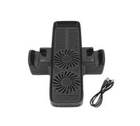 2025 High Quality 3 In 1 Cooling Dock Station Bottom Stand Fan Cooler for X box 360 Slim Console
