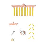 2025 Jeux d'attrape-bâton, Jeux d'attrape-Faim, entraînement à la Coordination œil-Main, Jeu d'attrape-Chute et de réaction, 3 Vitesses de Chute, Jeu de Chute et de réactions Rapides(ZCL- Pink,B)