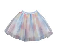 2025 Jupe Tulle Fille en Bas Tutu Princesse Jupe Moelleux Doux Tulle Ballet Fête d'anniversaire Jupon Party Robe de Filles Enfants Princesses Ballet Tutu Jupes 2-10 ans Pas Cher