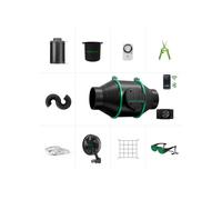 2025 Kit d e ventilateur complet iFresh de 4 pouces pour tente de culture intérieure - Pack de démarrage facile Mars Hydro