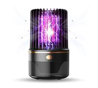 2025 Lampe Anti Moustique - 3 en 1 Mouche Electrique Interieur, 4200V Anti Moustique Electrique Exterieur - 1200Sqft Anti Insectes Répulsif Puissant Piege Mouche Lampe Piège pour Maison/Balcon/Bureau