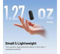 2025 Latest Model 128GB FHD 1080P Mini Body Camera, Wearable Action Body Cam