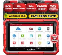2025 LAUNCH X431 PRO Elite Valise Diagnostic Auto obd2 Scanner 37+ Service TPMS