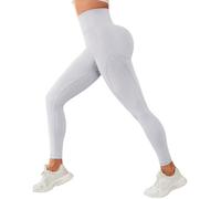 2025 Legging De Sport Femme Ventre Plat- Pantalon Yoga Élasticité Couleur Unie Coupe Slim Casual Push Up Les des Hanches Collants Chic Et Élégants Sexy Passe-Partout Pants pour Fitness