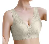 2025 Lingerie Femme Dentelle- Soutien Gorge sans Armature Push Up Doux Confortable Sexy Respirante Brassière Chic Et Élégants Beau dans Le Dos Léger Fin Coupe Ajustée Charme Tempérament Bra