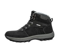 2025 Loisirs, saison froide, neige, coton, rembourré, bottes hautes, respirantes, tendance pour étudiants, adolescents, chaussures plates pour homme, Noir , 44 EU