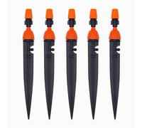 2025 - Lot de 10 systèmes d'irrigation goutte à goutte et kit d'irrigation par pulvérisation d'eau à double fonction 4 mm/7 mm