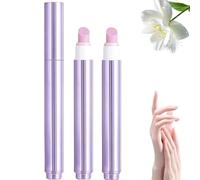 2025 Lot de 2 stylos de soin des ongles 3 en 1 pour ongles, cuticle Pusher avec pointe en céramique pour Hangnails, Moisturize Strengthen Brighten Nails Care