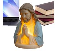 2025 Lumière De Nuit Vierge Marie - Figurine Élégante En Résine Avec Lumière Douce - Lampe De Nuit Chrétienne | Pour La Maison Chambre Bureau Bureau Cour Jardin Vacances Anniversaire Fête Personnes