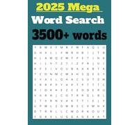 2025 Mega word search: (6 x 9 inches) 396 pages, great gift, free time use, holidays.....