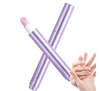 2025 Mise à niveau 3 en 1 stylo de soins aux ongles, stylo poussoir en curicule en céramique infusée, stylos d'huile de cuticule pour clous, hydratation de soins à égayer (2pcs)