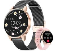 2025 Montre Connectée Femme Avec Siri/Et/Hrv, 1.27"" Tft Smartwatch Avec Appel Bluetooth Cardiofréquencemètre 120+ Modes Spo[MON52]