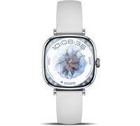2025 Montre Intelligente Pour Femme 1.7"" Amoled Carrée Avec Fonction D'appel,Fréquence Cardiaque 24 Heures,Moniteur De Stress/Spo2/Sommeil,Plus De 100 Modes Sportifs,Montre De Sport Ip68 Gri[Z1318]