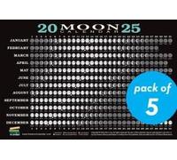 2025 Moon Calendar Card (5 Pack)