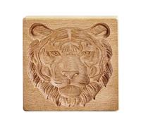 2025 Moule Biscuit En Bois,Moule Mini Tartelette,Biscuits Sculptés En 3d,Emporte Pièce Noël Pour Biscuits En Relief, Moules Cookies pour fête de Pâques, Halloween, Noël (Kaki)