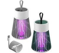 2025 Mozz Guard,Mozz Guard Moustique,Moss Guard Anti Moustique,Lampe Anti-Moustiques ImperméAble pour Camping, Jardins, IntéRieur (Vert+Gris)