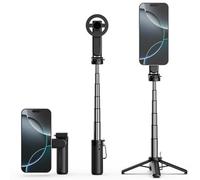 2025 New 4-in-1 Multifunctional 360° Rotation Magnetic Selfie Stick, 360° Rotation Phone Tripod with Bluetooth Remote Control, Retractable Multifunctional Selfie Stick(1 pcs)